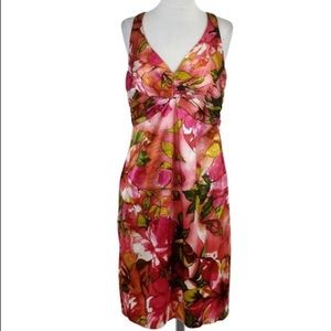 David Meister Floral Dress